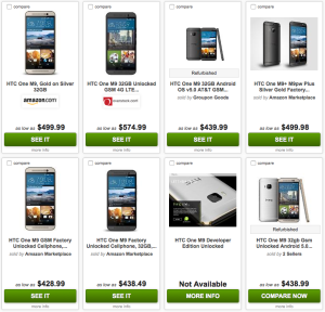 Phone Selection